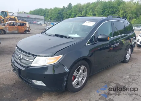 2011 Honda Odyssey Touring/Touring Elite из США, поврежденный, VIN 5FNRL5H93BB104906